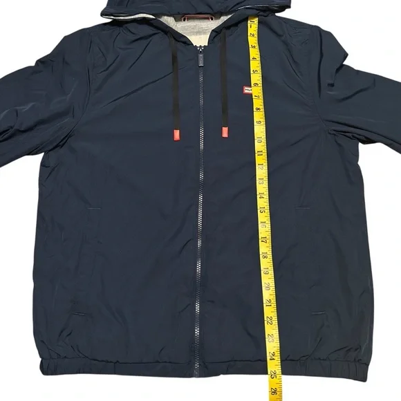 NWT‎ Hunter Navy/Grey Jersey Lined Lightweight Baltico Jacket - Small